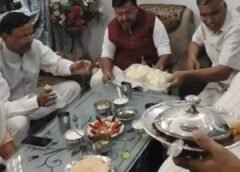 Nitin Nabin had a meal at a Dalit activist's home