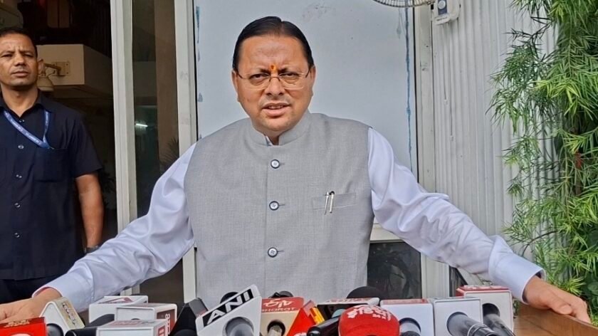 CM Pushkar Dhami