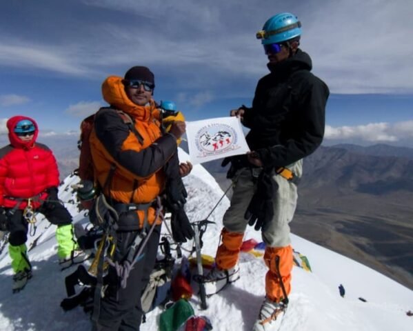 Businessman and mountaineer Mukesh Lokesh
