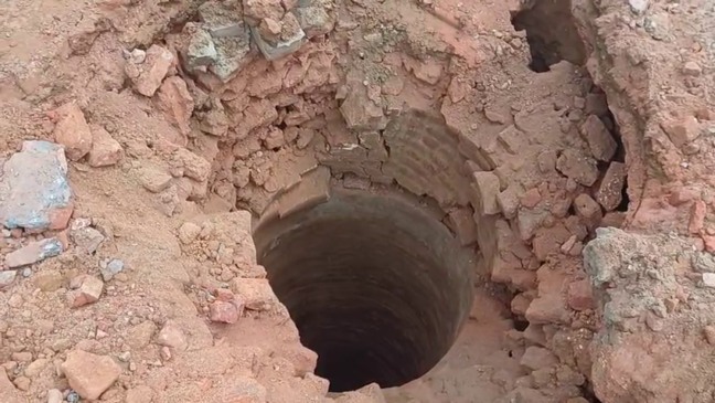 ASI Inspects Well in Saharanpur