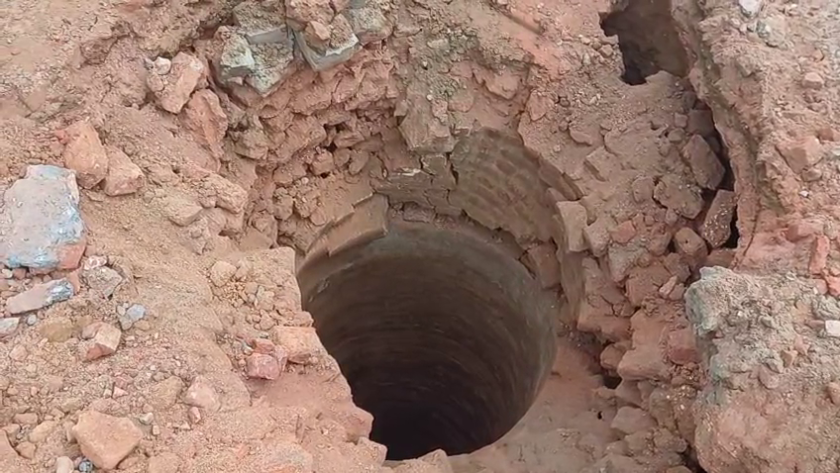 ASI Inspects Well in Saharanpur