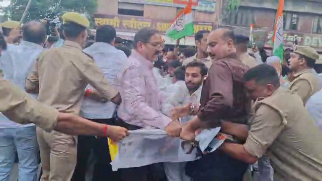 Protests over voter list