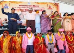 फिरोजाबाद में सामूहिक विवाह समारोह, 196 जोड़ों ने थामा एक-दूसरे का हाथ