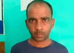 Sharafat suddenly collapsed while performing wudu at the mosque, Doctors at the hospital declared him dead, Incident which occurred before prayers was captured on CCTV.