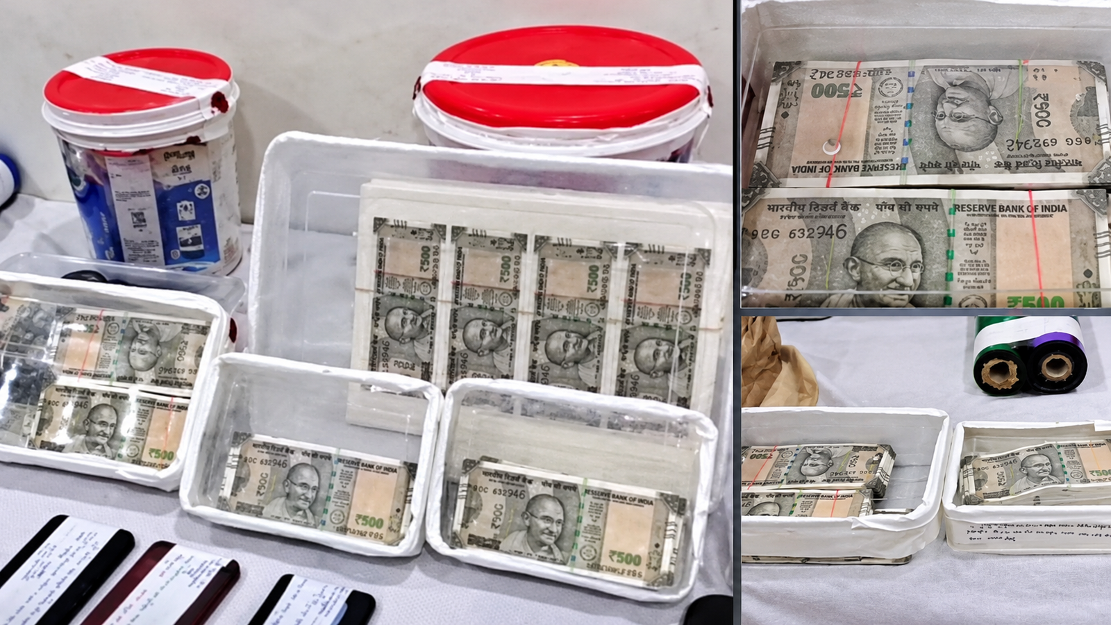 Counterfeit currency printing racket busted